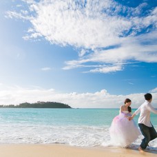 ST WEDDING沖縄ビーチフォトウエディング