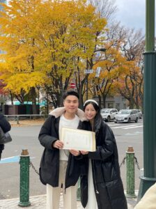 札幌で迎えた人生最良の一日の記念写真｜ST WEDDING