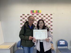 大阪での婚姻届提出当日の記念写真｜ST WEDDING