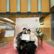 東京での婚姻届提出当日の様子｜ST WEDDING
