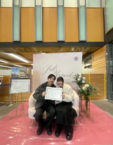 東京での婚姻届提出当日の様子｜ST WEDDING