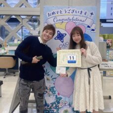 東京で入籍を果たした香港からの新郎新婦