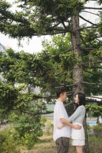 北海道・札幌、婚姻届提出当日の街歩きスナップ｜ST WEDDING