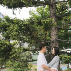 北海道・札幌、婚姻届提出当日の街歩きスナップ｜ST WEDDING