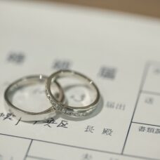 香港ご夫婦、札幌での婚姻届提出記念撮影｜ST WEDDING