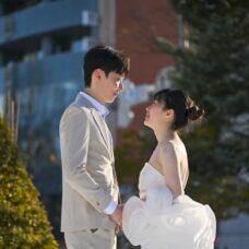 雪化粧の北海道で迎えた婚姻届提出当日